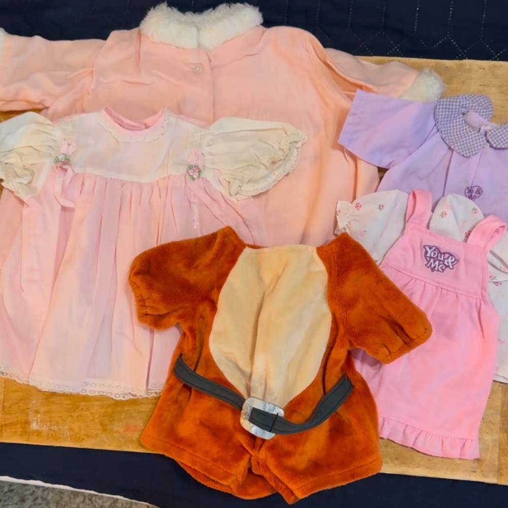 Doll Clothes- 5 outfits